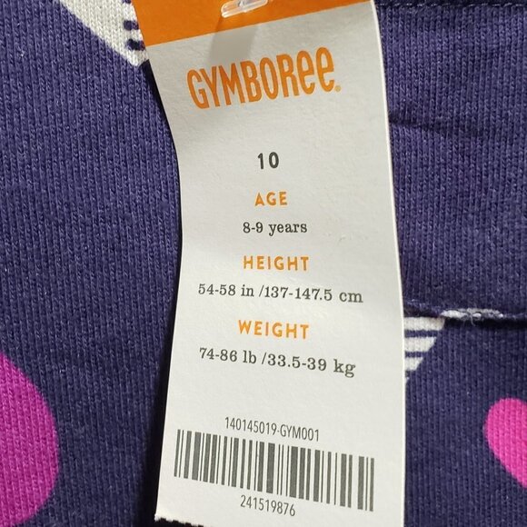 Gymboree Girl’s Multicolor Heart Print Long Sleeve Dress - Size 10 - Adorable - Picture 6 of 10